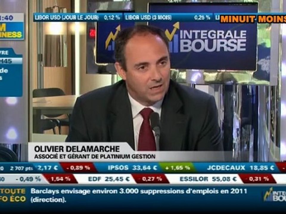 Olivier Delamarche - 02 aout 2011 - BFM Business 02/08/2011
