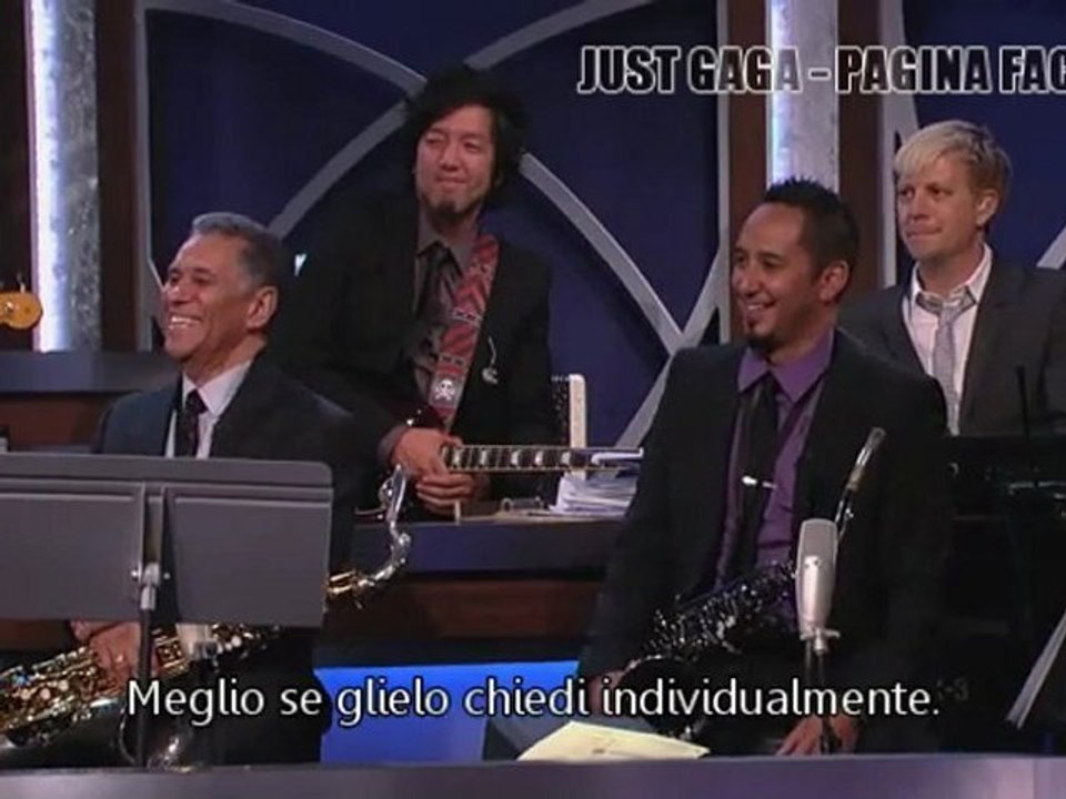 LADY GAGA AL JIMMY KIMMEL SHOW - SOTTOTITOLI DI JUST GAGA (FANPAGE) - PARTE 1