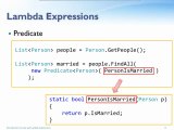 Introduction to Linq and Lambda Expressions