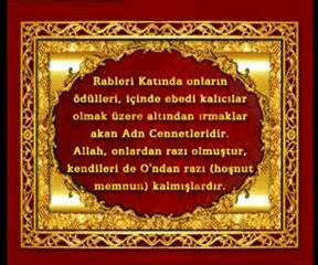 Müminlerin Allah'ın hoşnutluğunu kazanmış olmaları