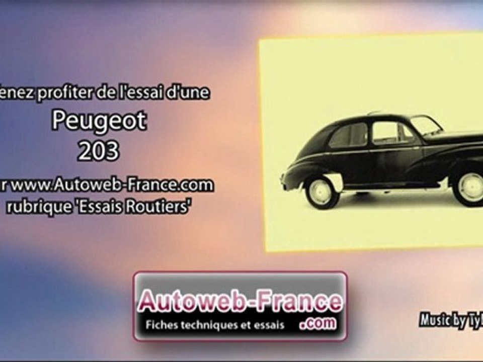 Essai Peugeot 203 - Autoweb-France