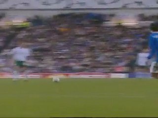 To goal tou Basina sto Rangers-Panathinaikos 1-3