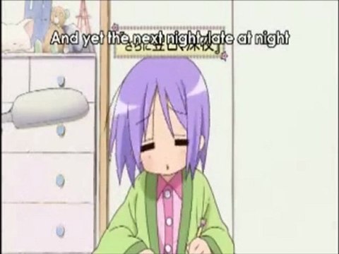 Lucky Star - Sleepless Tsukasa (English Dub)