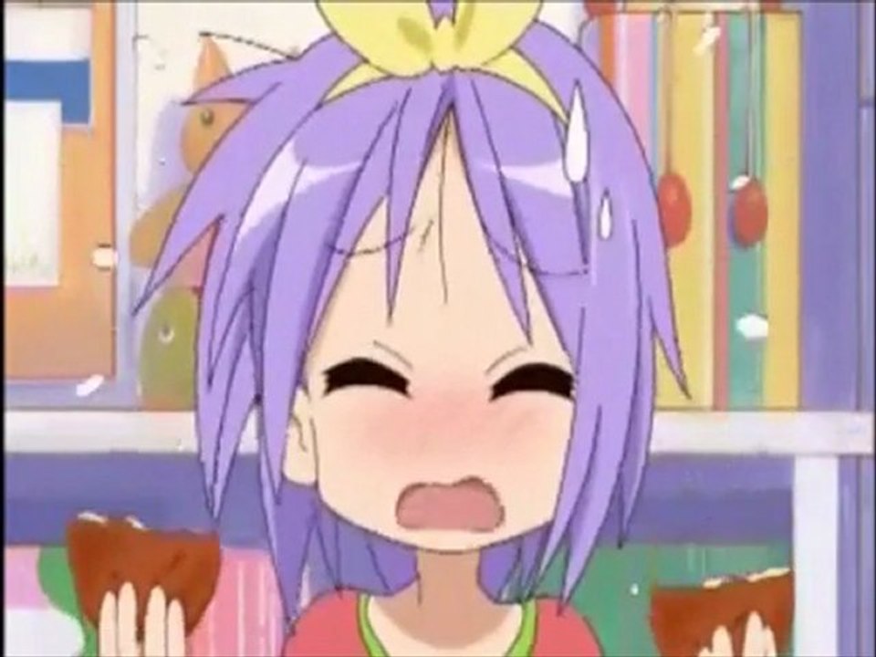Lucky Star - A Not That Much Crazy Tsukasa Clip (English Dub)