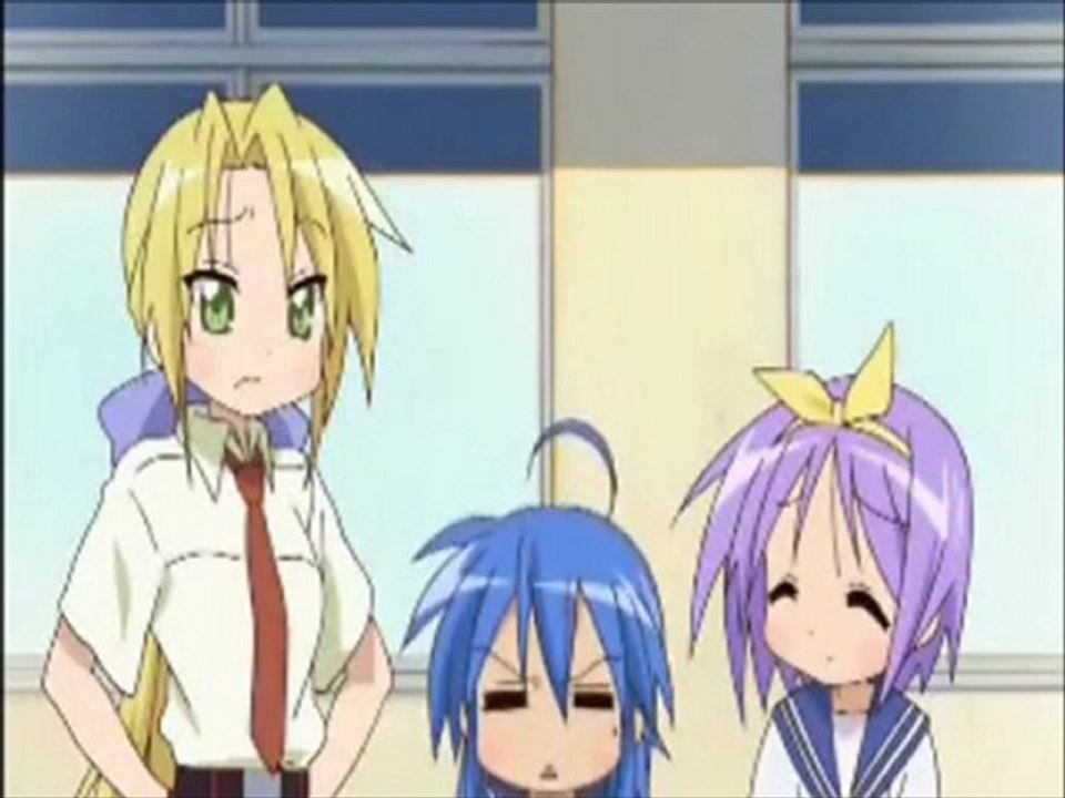Lucky Star - Konata Talks Too Much (English Dub)