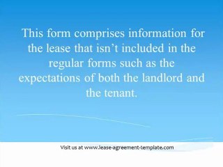 Lease Agreement Details For Landlords