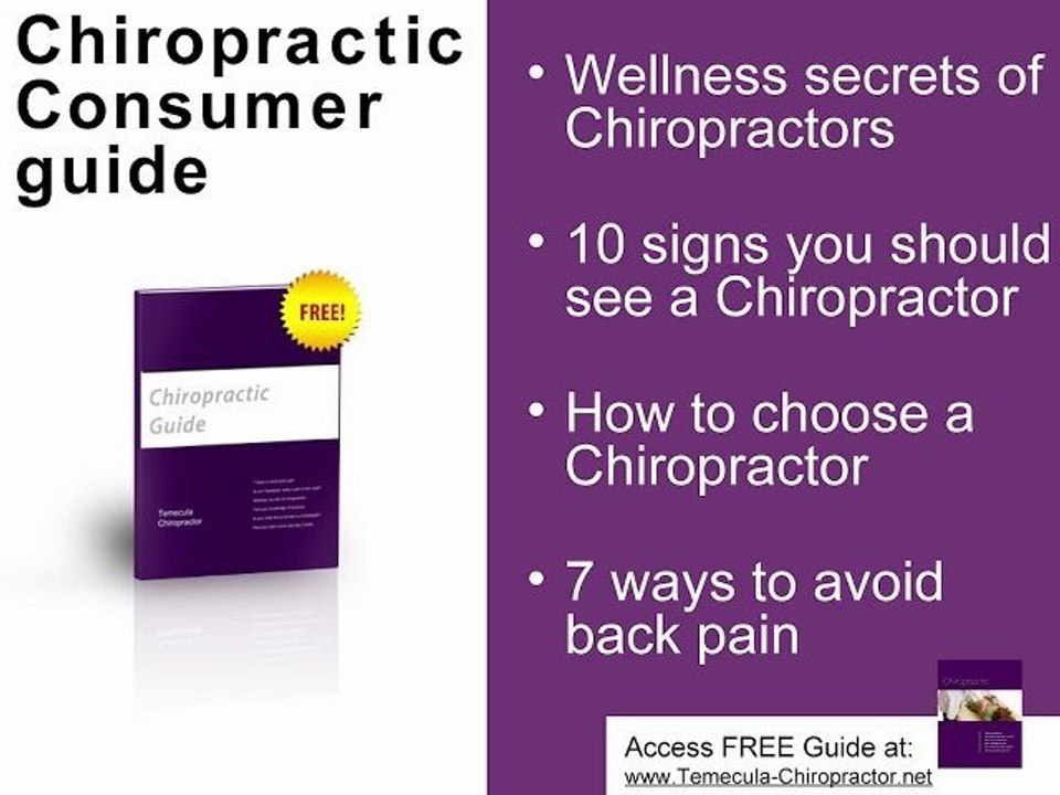 Temecula Chiropractor - Is Chiropractic Treatment Safe?