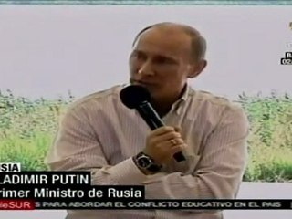 Putin: EE.UU. vive como parásito de la economía global
