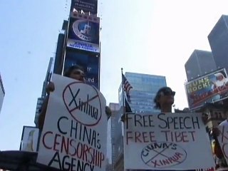 Chinese State-Run Xinhua News Gets LED Sign in Times Square