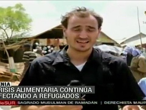 Desplazados somalíes arriban a campo de refugiados en Kenia