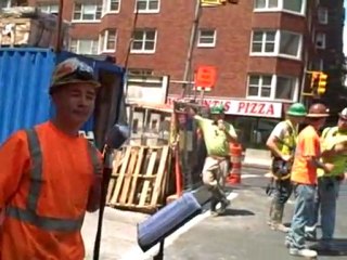 NYC 2nd ave subway construction worker, Gary