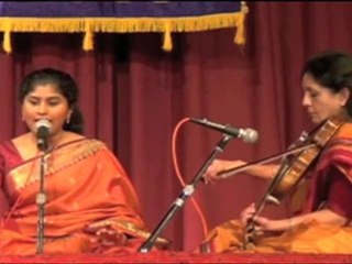 DR. NAG RAO PRESENTS SHRUTHI AND SHRIYA RAJ IN CONCERT IN CHICAGO: "KALYANI RAGA (KALLU SAKKARE..)" PART ONE