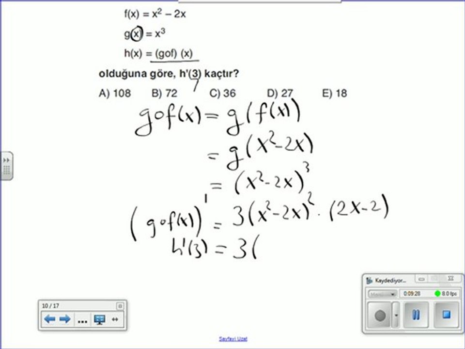 TÜREV TEST4