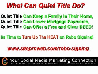 Robo Signing | Foreclosure Bank Fraud