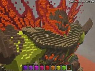 Ragnaros épique version MineCraft