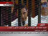 مبارك ينكر التهم الموجهه اليه