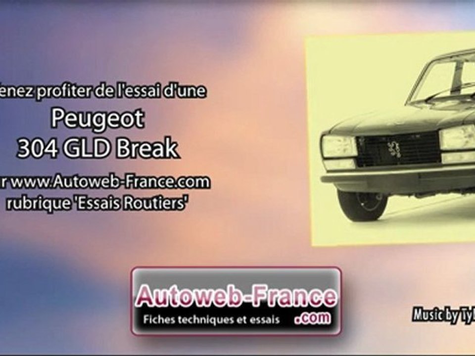 Essai Peugeot 304 GLD Break - Autoweb-France