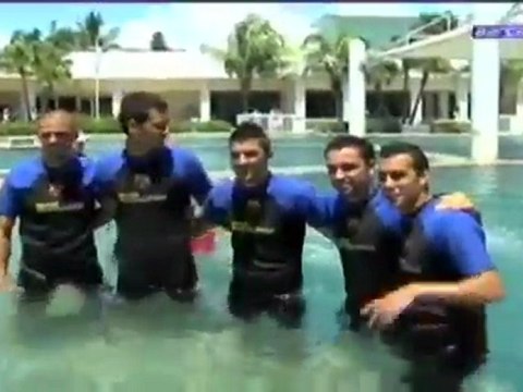 BARÇALI OYUNCULARIN YUNUS KEYFİ