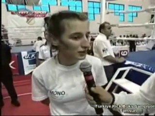 trt 3 - Türkiye Kick Boks Şampiyonasından görüntüler