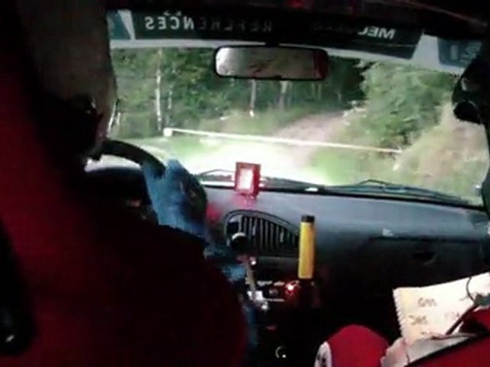 Rallye Bagnols 2011 ES6 Orcières Christophe & Grégory SAUCE Saxo F2013