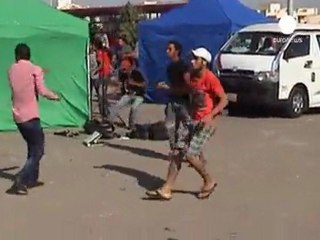 Egypte : heurts entre pro et anti Moubarak devant le...