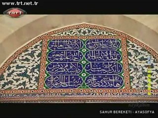 AYASOFYA Türbeleri Ramazan 2011 TRT