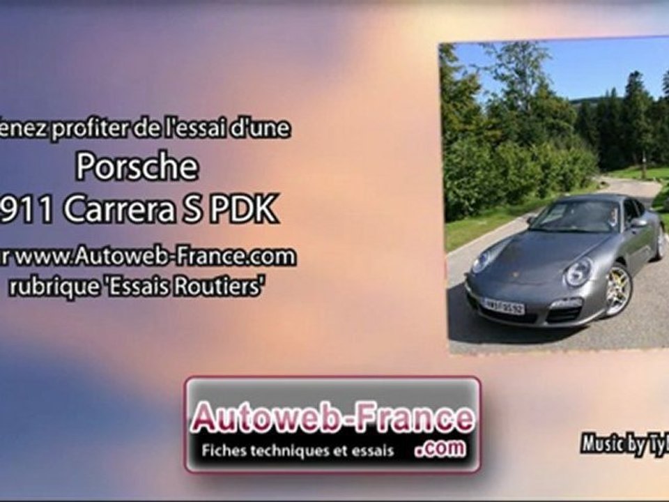 Essai Porsche 911 Carrera S PDK - Autoweb-France