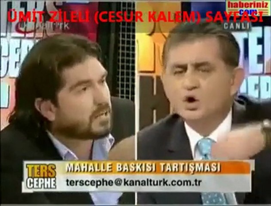 OZAN KÜTAHYALI'YA ÜMİT ZİLELİ'DEN GAZETECİLİK DERSİ!