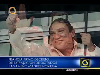 Noriega será extraditado