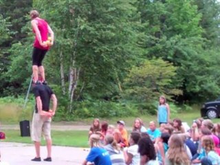Bob and Trish - Christian Juggling Show @ Camp Michigamme
