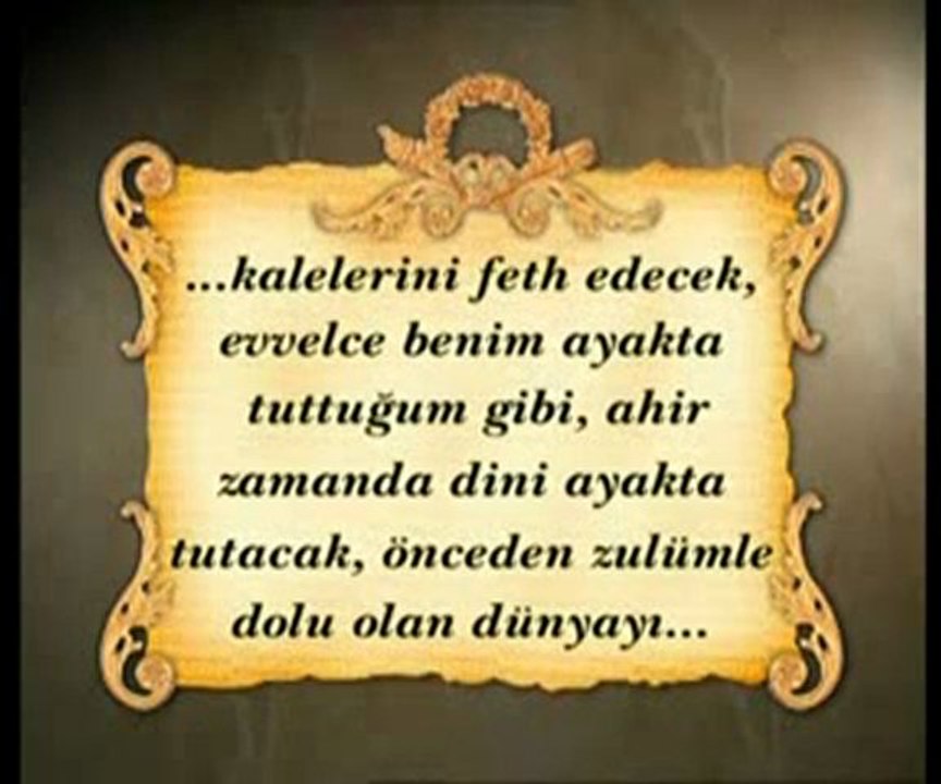 Hz. Mehdi barış ve sevgiyle İslam ahlakını hakim kılacaktır