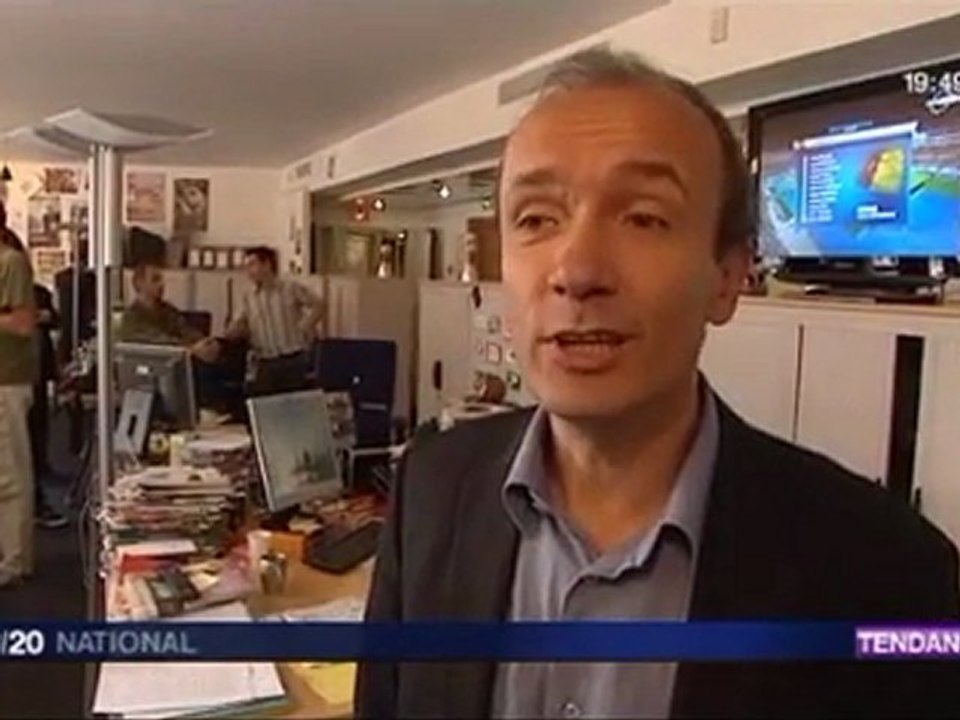 Reportage Post It Art (& war) sur le JT de France3 le 3 aout 2011