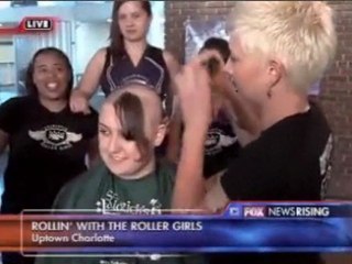 Charlotte Roller Girls Headshave