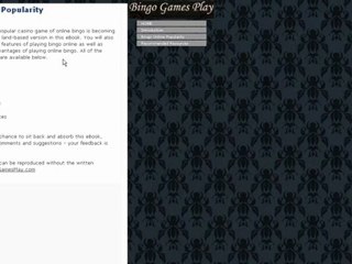 Four new eBooks released on Bingo Games Play