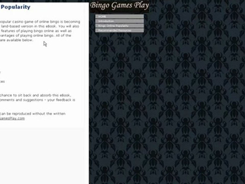 Four new eBooks released on Bingo Games Play