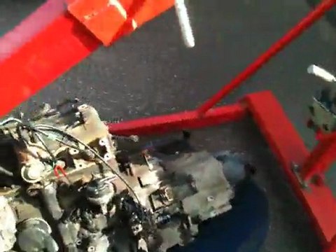 1er mise en route du nouveau moteur du renault express