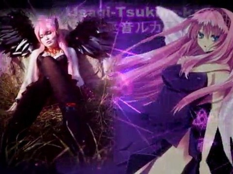 cosplay (Usagi Tsukino) megurine luka fandub BeMyCaprice