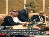 Liga Árabe ultima candidatura palestina a la ONU
