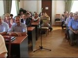 Konferencja prasowa Burmistrza - nowy regulamin w Ratuszu Ostrów Mazowiecka 2011