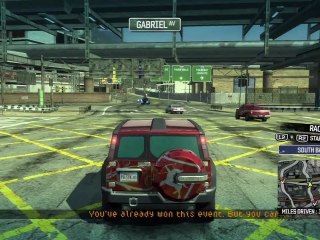 Burnout Paradise - online cars in offline event - The Hunter Olympus