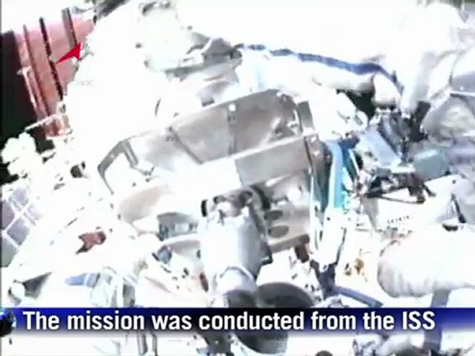 Cosmonauts launch Gagarin satellite on second try