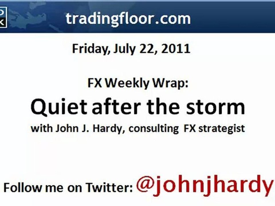 tradingfloor.com Weekly FX Update Video - 22/07/11
