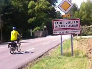 Vidéo en route vers St Julien 4 aout