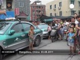 Les taxis chinois en grève - no comment
