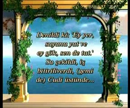 Hz. Nuh'un kavminin helak olması