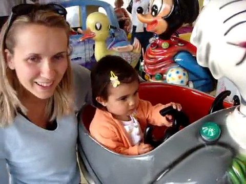 1ère fois sur un manège