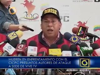 CICPC ultima sospechosos de ataque contra Vive TV