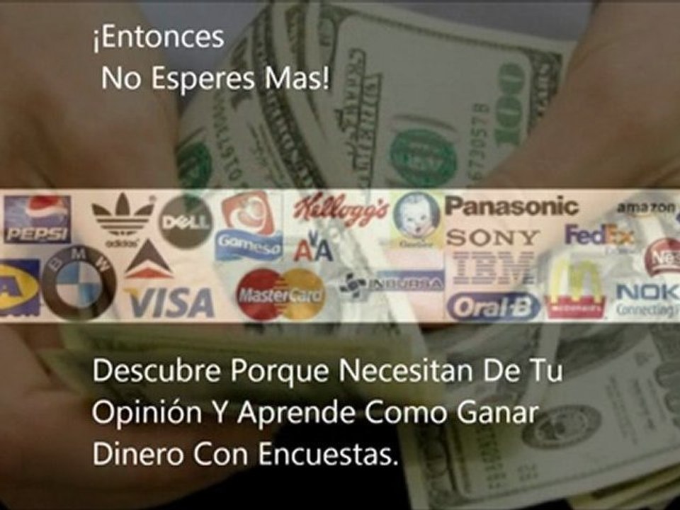 Encuestas, dinero