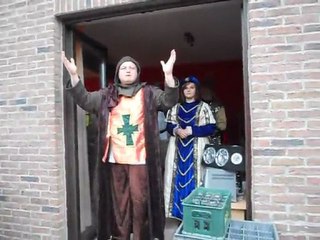 Ripaille - L'annonce du repas par le Seigneur Alain