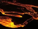 Hawaii volcano spews rivers of lava